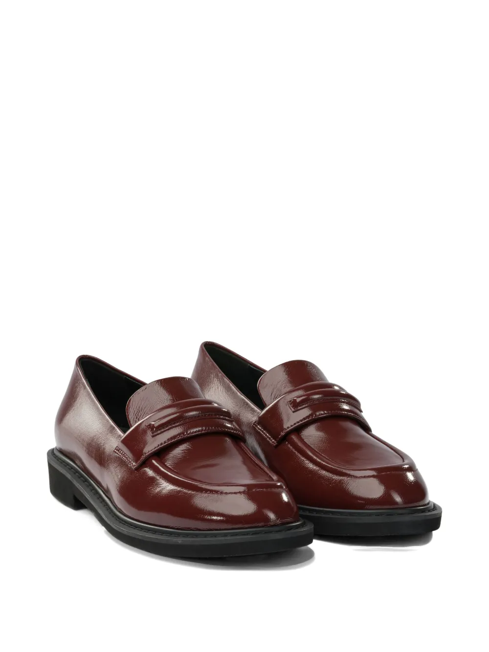 Halmanera Loafers van lakleer - Rood