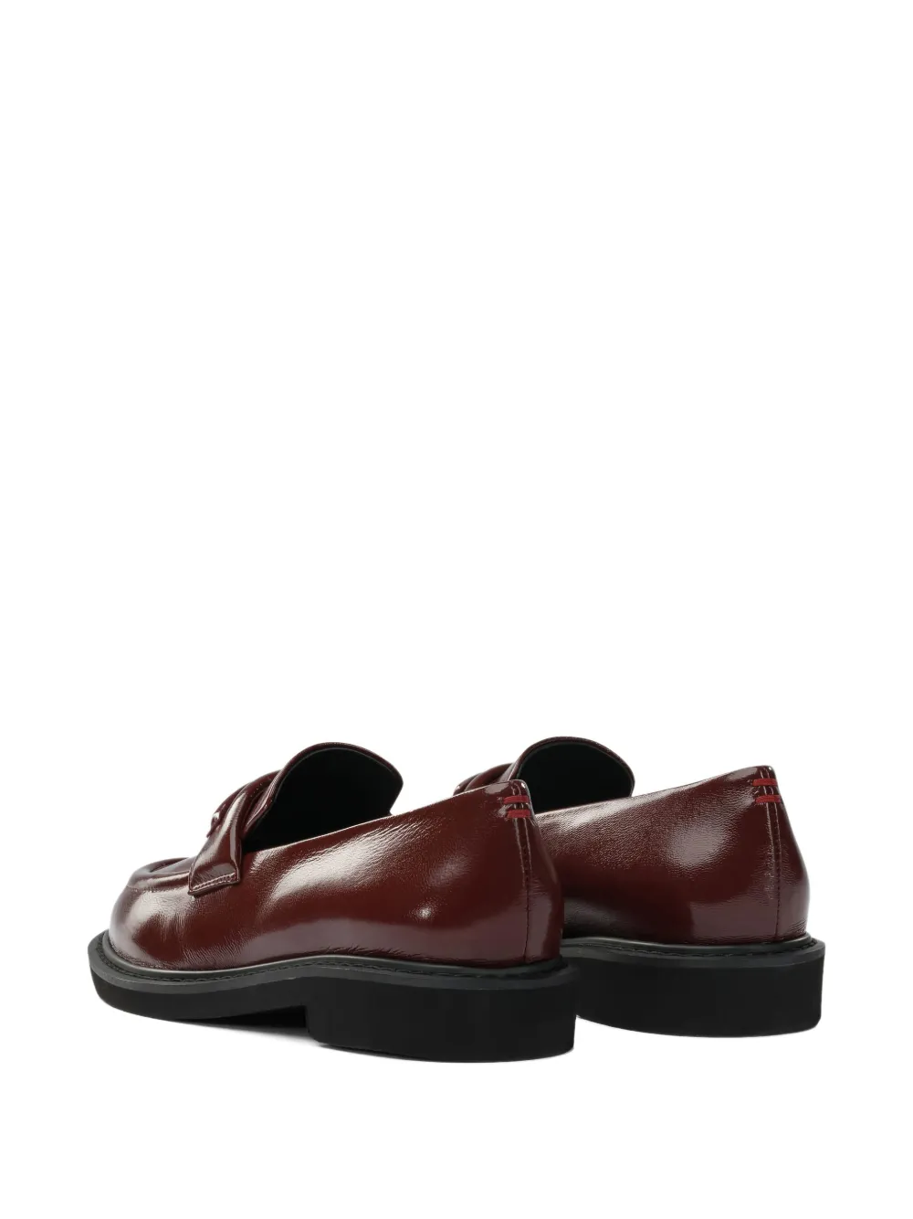 Halmanera Loafers van lakleer Rood