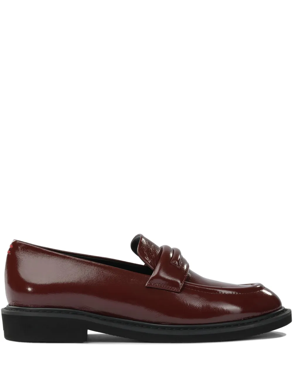 Halmanera Loafers van lakleer Rood