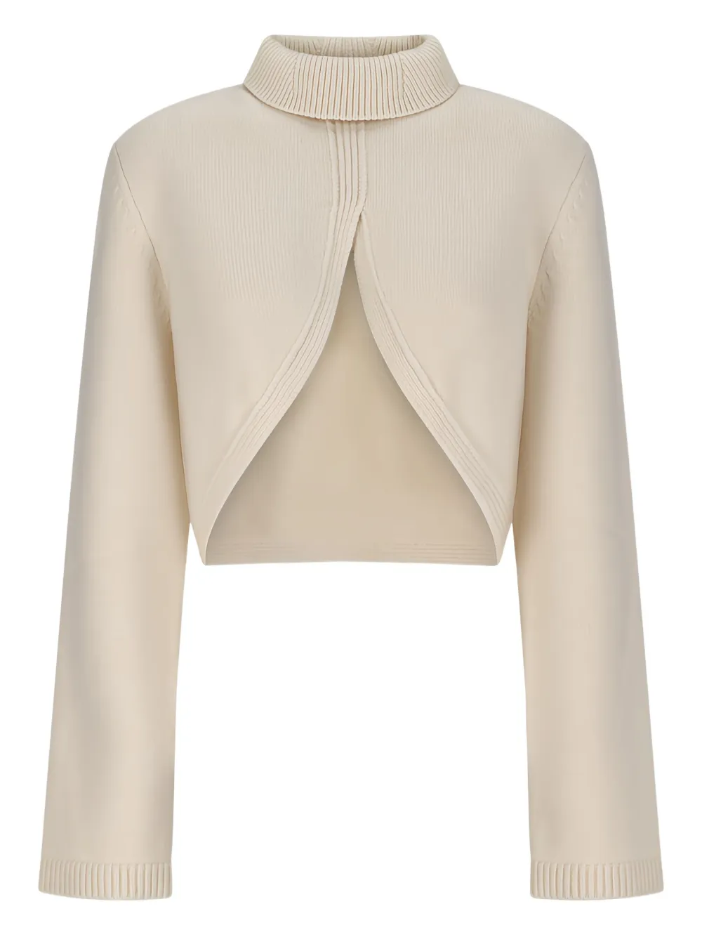 Alaïa pull à col roulé | tons neutres | Image 1