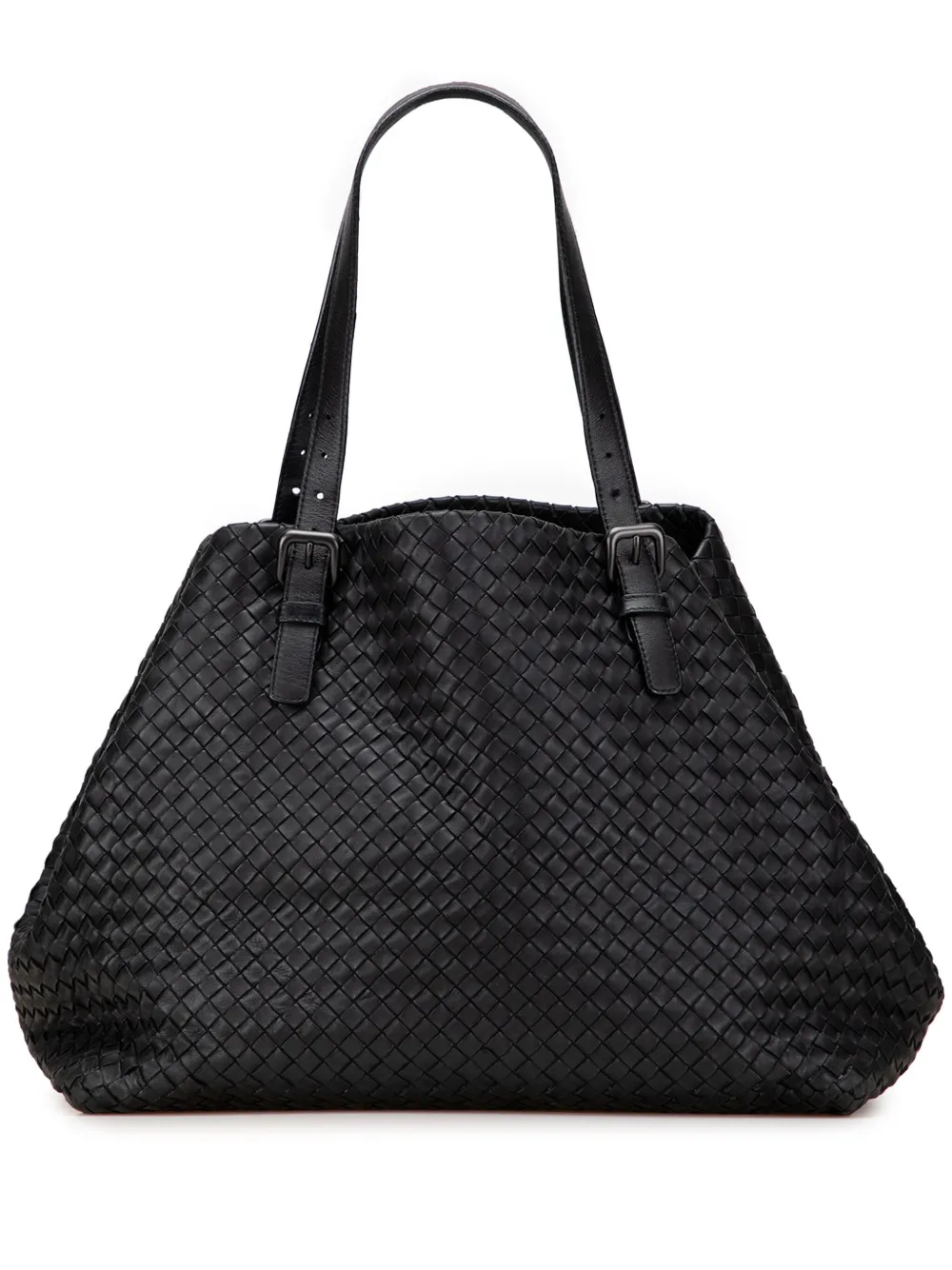 Bottega Veneta Pre-Owned 2011 Large Nappa Intrecciato Cesta tote bag | Black | Image 1