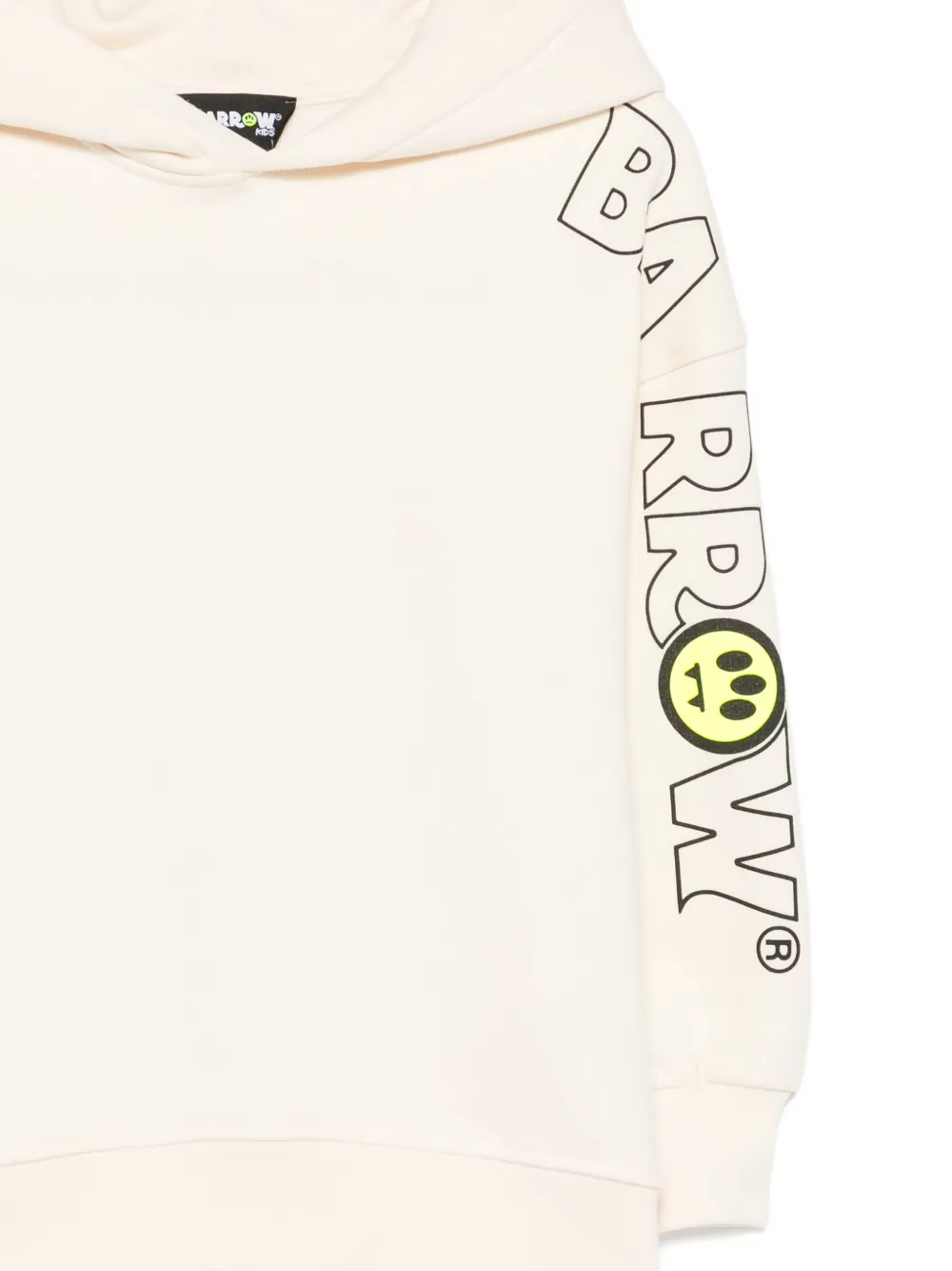 Barrow Logo-print Hoodie In Neutral