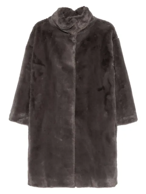 Herno funnel-neck coat