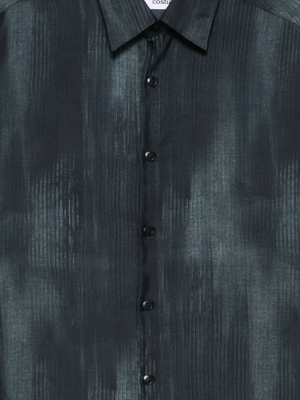 Costumein Overhemd met lange mouwen Blauw