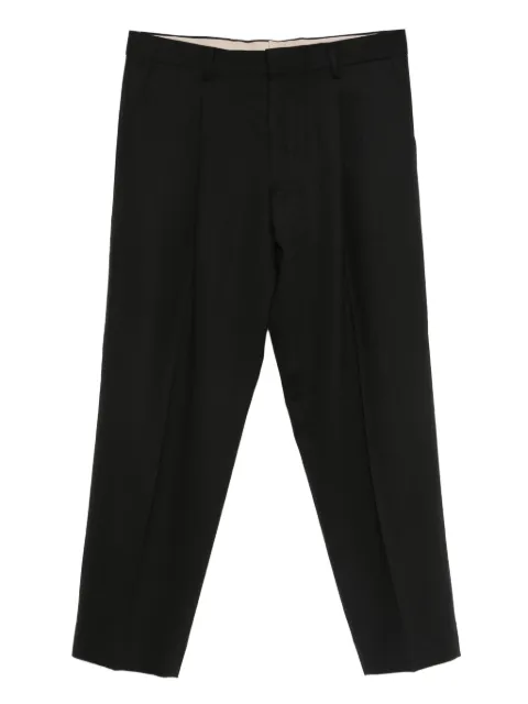 Costumein pleat-detail trousers
