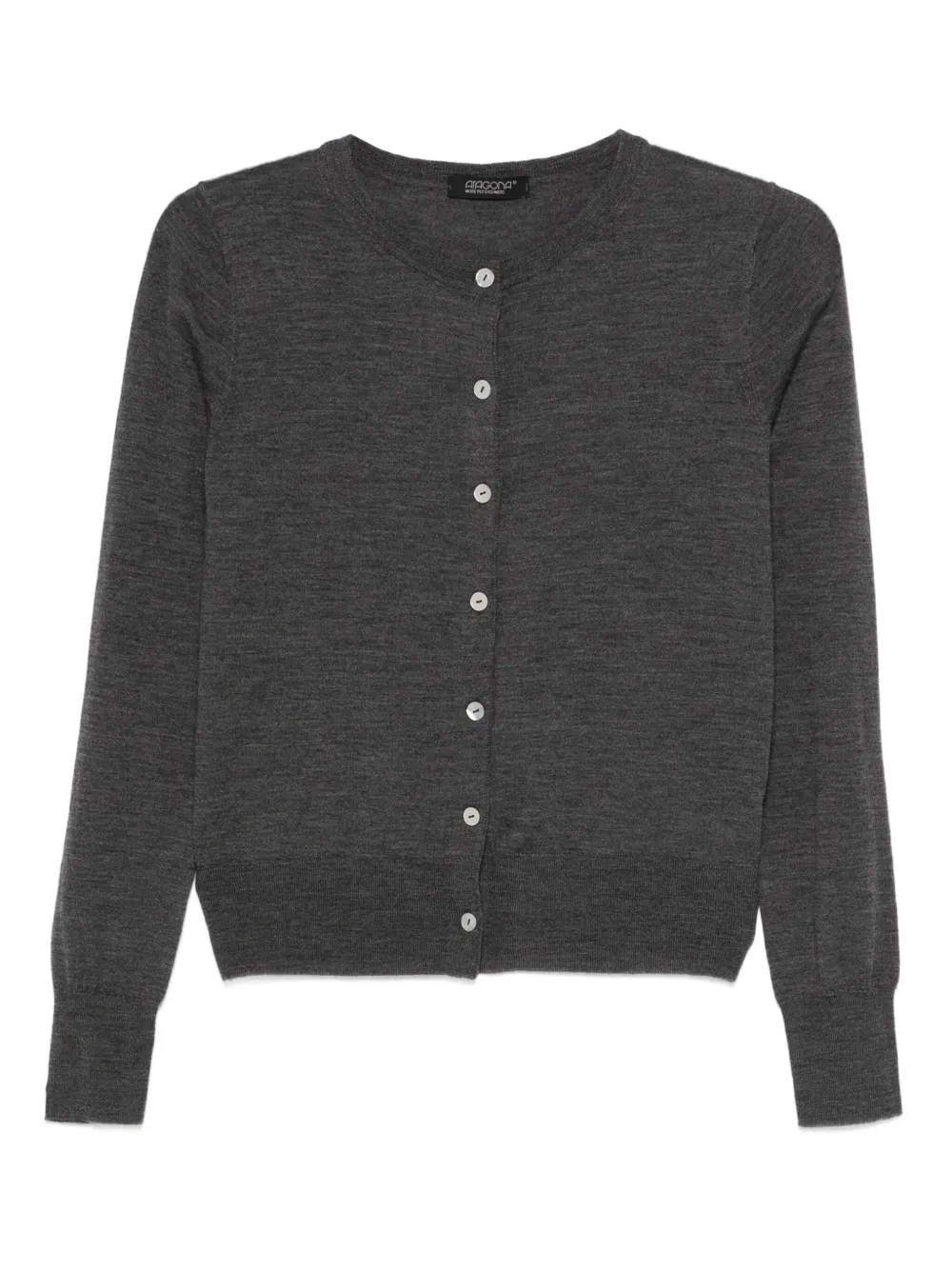 Aragona Merino-wool Cardigan In Multi
