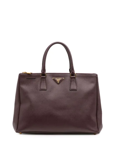 Prada Pre-Owned 2013-2025 Large Saffiano Lux Galleria Double Zip satchel