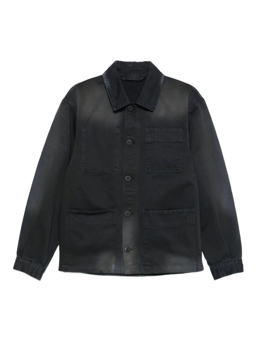 032c buttoned pocket jacket | Blue | Image 1