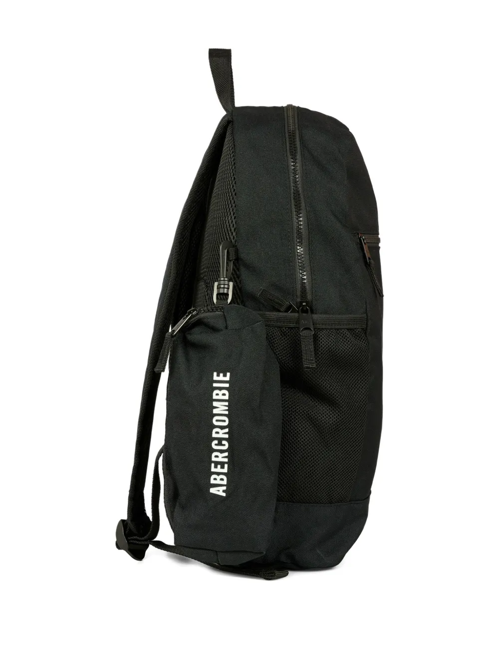 Abercrombie Fitch Logo-print Backpack In Black