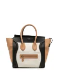 Celine Pre-Owned 2011 Mini Tricolor Calfskin Luggage Tote handbag - Multicolour