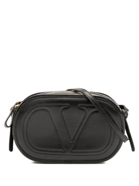 Valentino Garavani Pre-Owned 2000-2017 Small Leather Logo Go crossbody bag