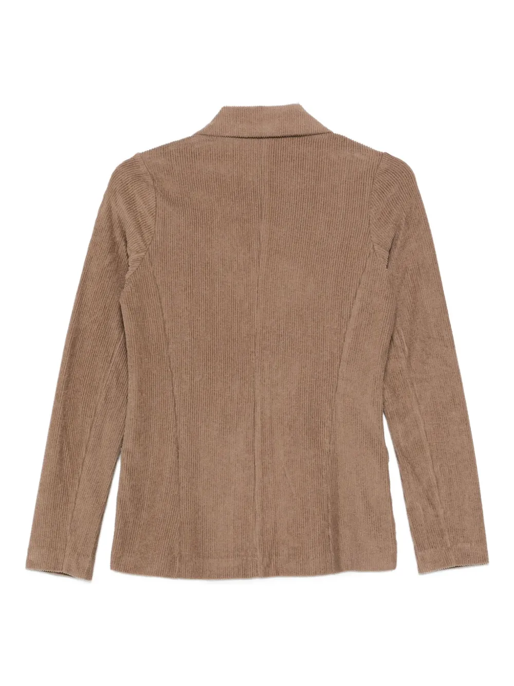 Majestic Buttoned Patch-pockets Blazer In Brown