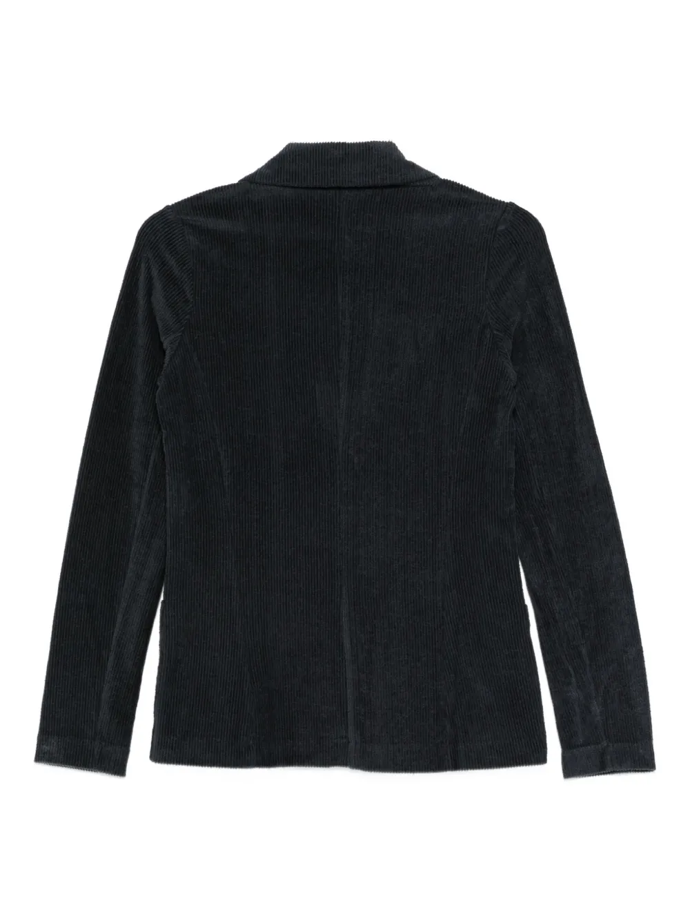 Majestic Buttoned Side-pockets Blazer In Black