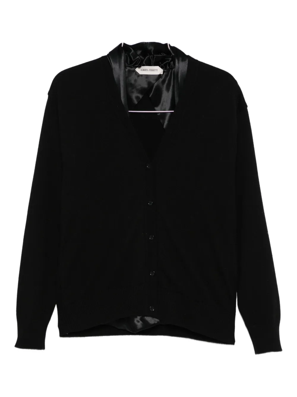Alberta Ferretti buttoned cardigan | Black | Image 1