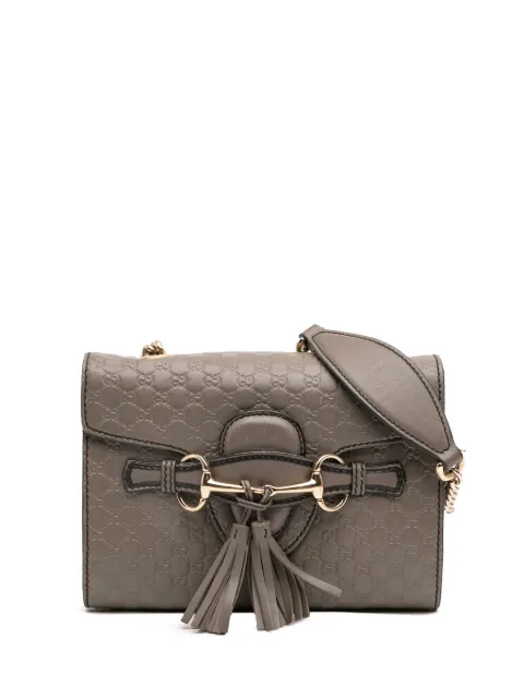 Gucci Pre-Owned 2016-2025 Mini Microguccissima Emily crossbody bag