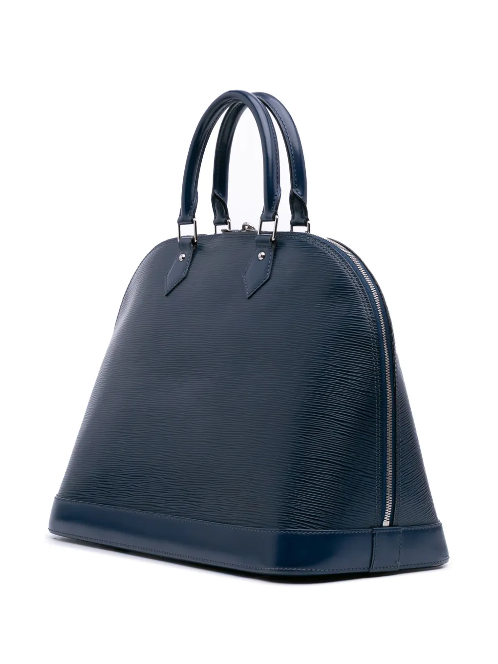 Pre-owned Louis Vuitton 2011 Epi Alma Gm Handbag In Blue