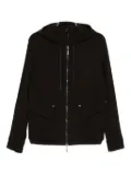 Masnada zip-up hooded jacket - Black