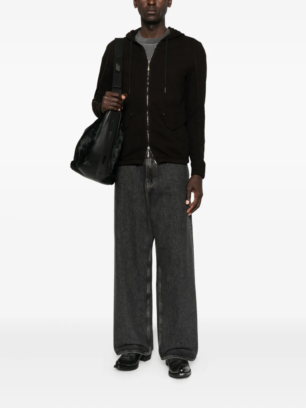 Masnada zip-up hooded jacket | Hooded Jackets | Image 2
