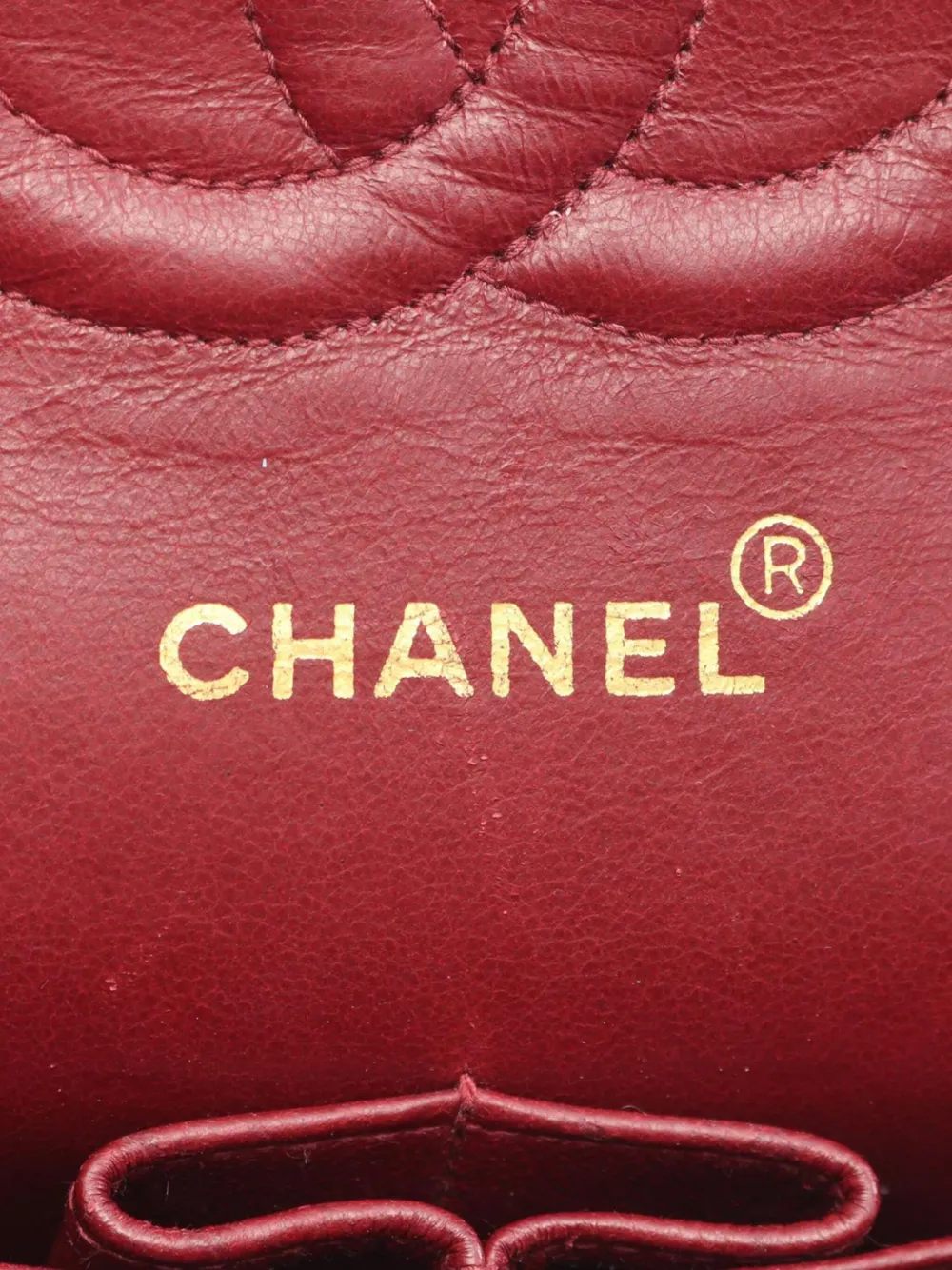 Pre-owned Chanel 1991-1994 Medium Classic Lambskin Double Flap Shoulder Bag In Black
