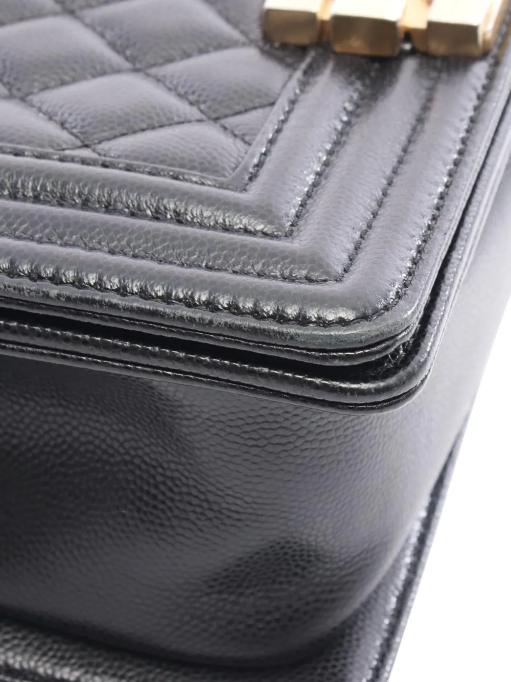 CHANEL Pre-Owned 2019 Small Caviar Boy Flap crossbody bag | Pre-Owned | Image 2