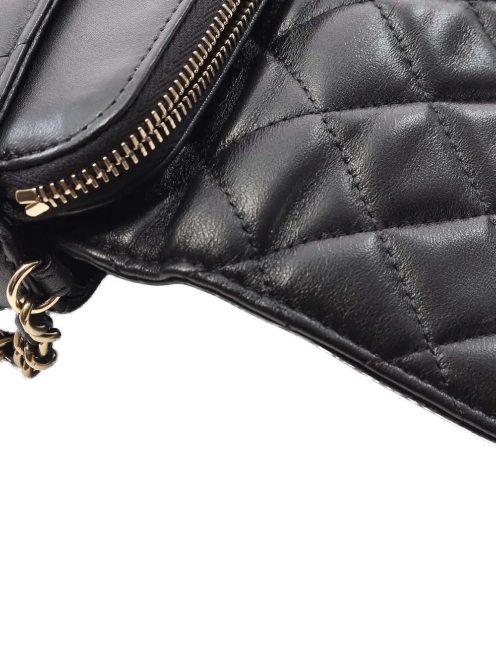 CHANEL Pre-Owned 2021-2025 CC Quilted Lambskin Flap Phone Holder Wallet on Chain crossbody bag | Pre-Owned | Image 2