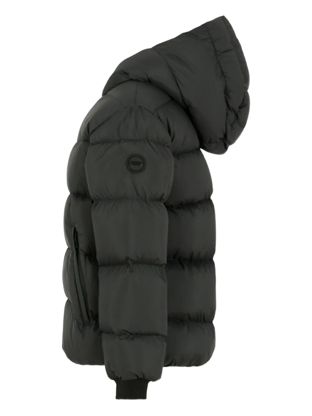 Colmar Hooded Puffer Jacket In Black