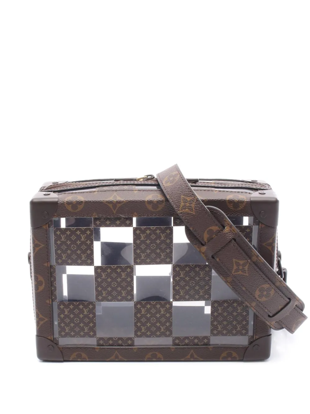 Louis Vuitton Pre-Owned 2021-2025 Monogram Chess Soft Trunk crossbody Louis Vuitton Pre-Owned 2021-2025 Monogram Chess Soft Trunk crossbody