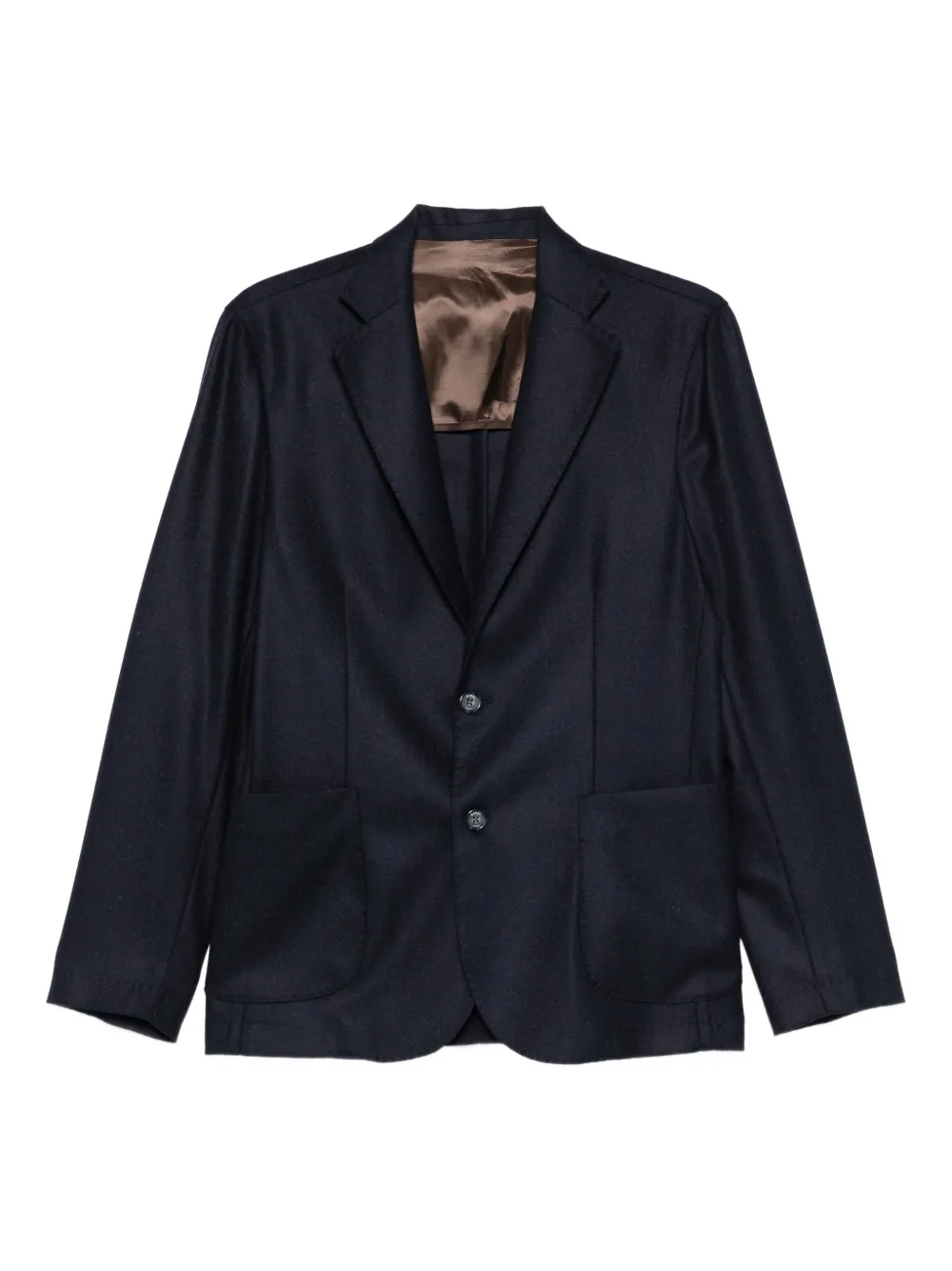 Barba single-breasted blazer | Blue | Image 1