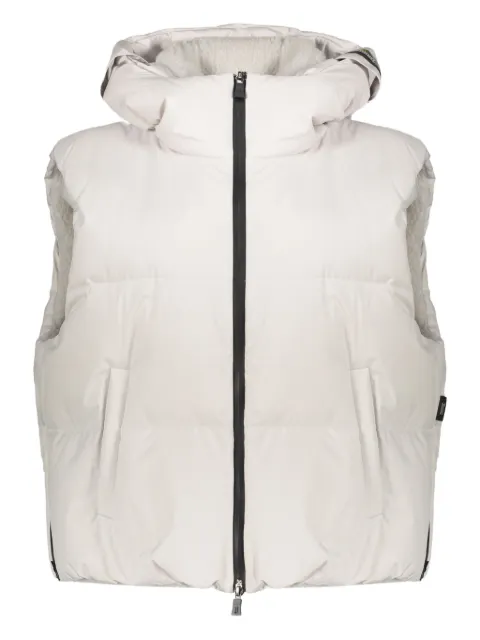 Herno hooded quilted gilet