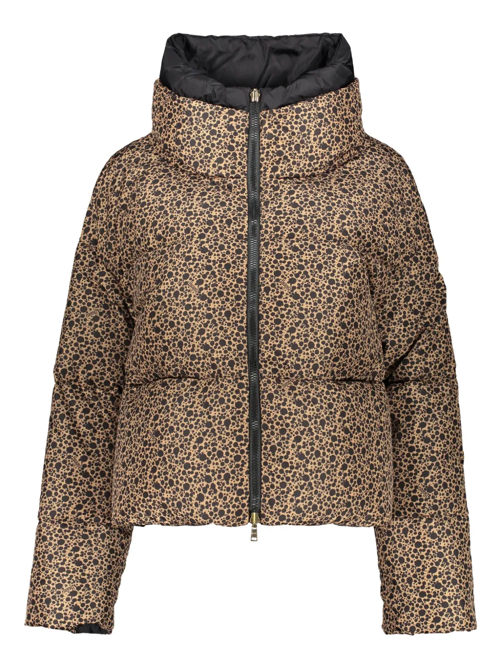 Herno stand-collar leopard-print reversible jacket | Down Jackets | Image 2