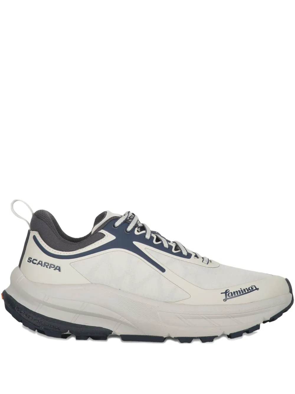 Herno round-toe lace-up sneakers White