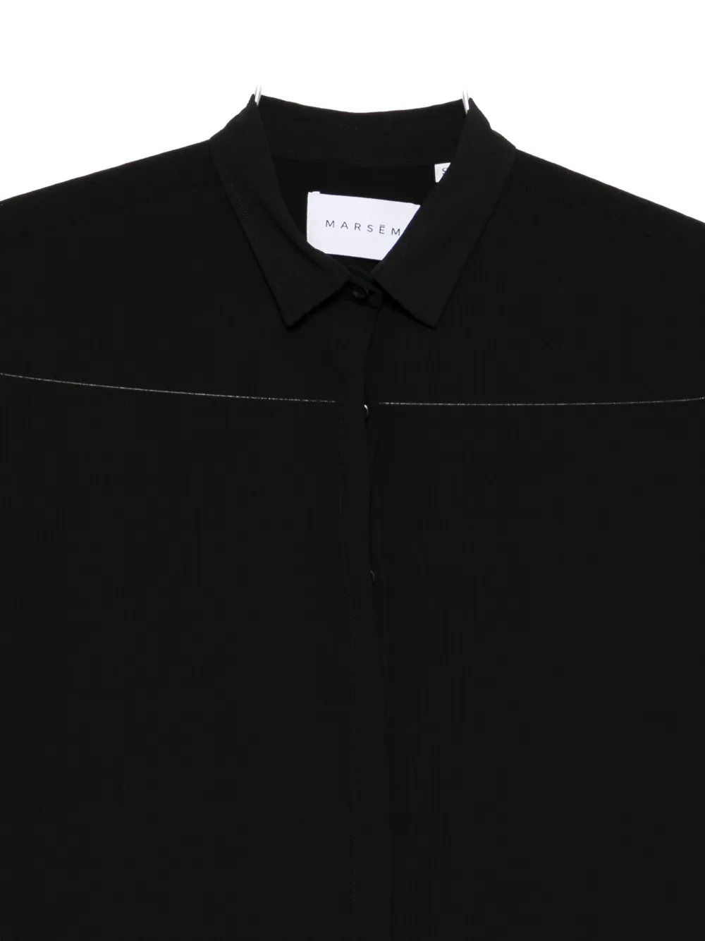 Marsēm Long-sleeve Shirt In Black