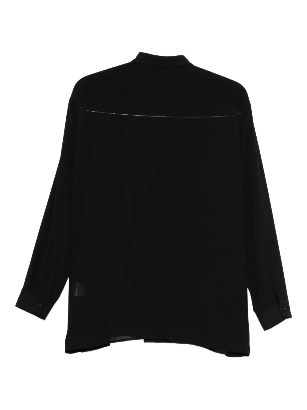 Marsēm Long-sleeve Shirt In Black