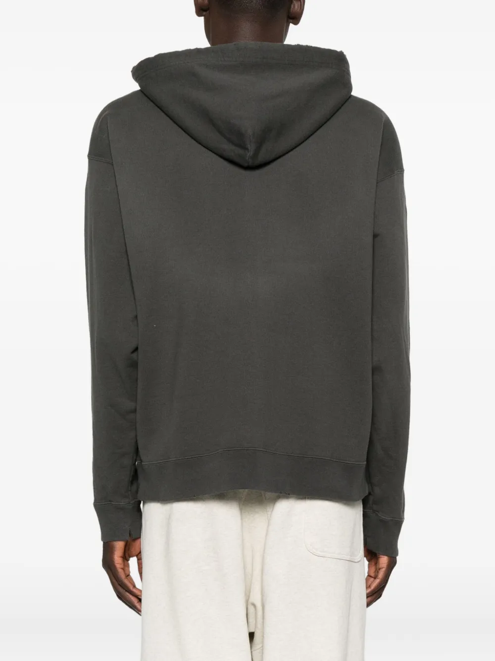 Maison MIHARA YASUHIRO Katoenen hoodie met rits Zwart