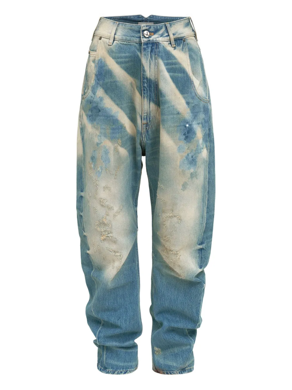 Vivienne Westwood Distressed-effect Jeans In Blue
