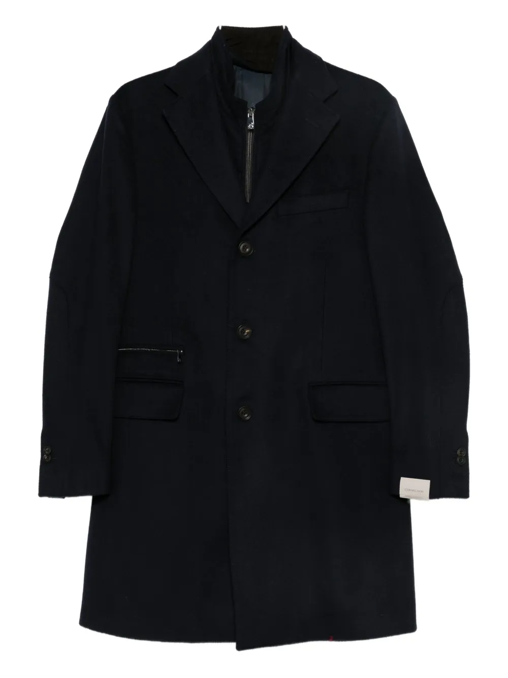 Corneliani abrigo con botones | negro | Image 1
