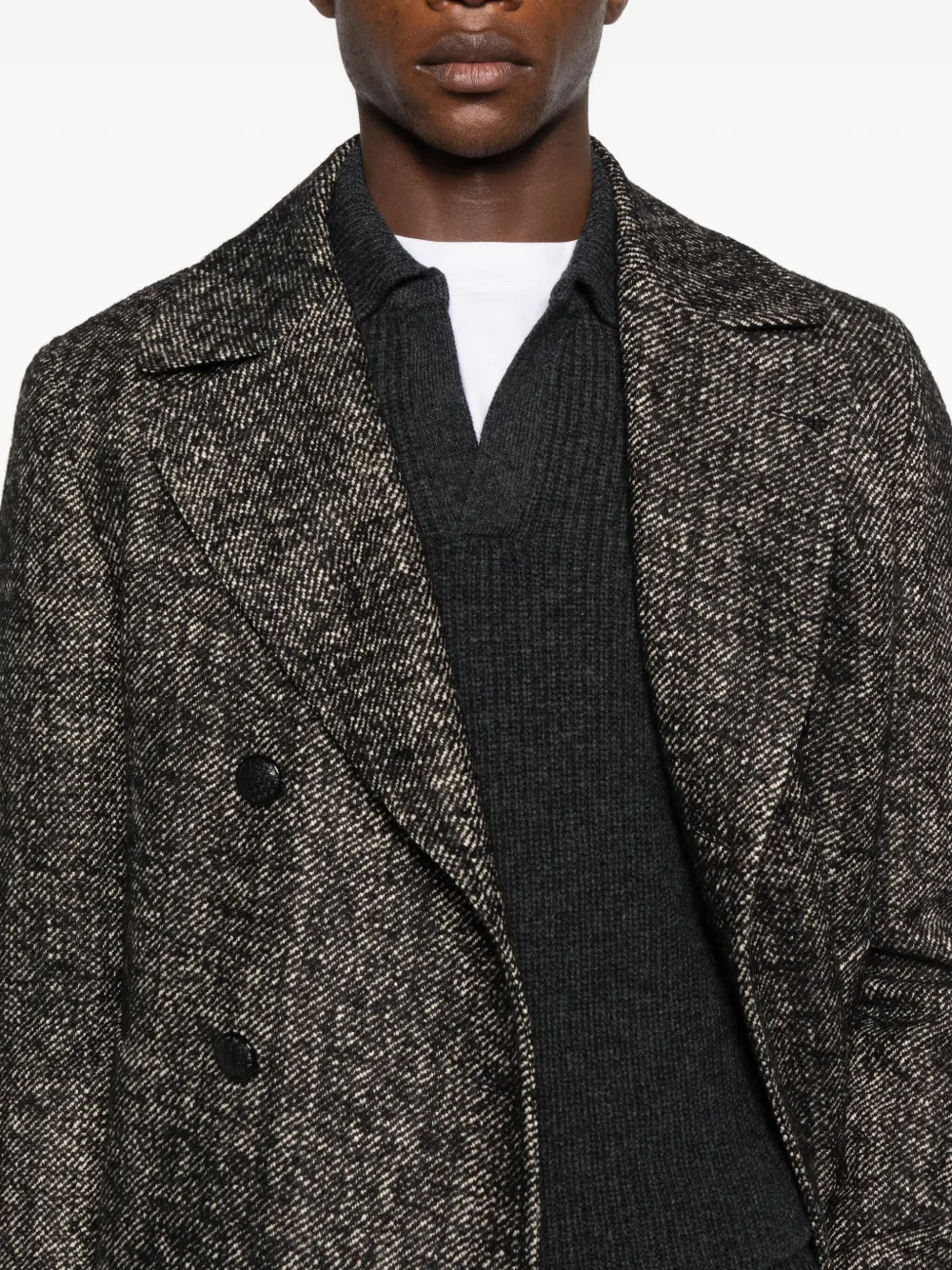 Tagliatore Arden jas Zwart