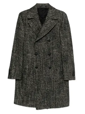 Raf Simons ダブルコート | ブラック | FARFETCH JP
