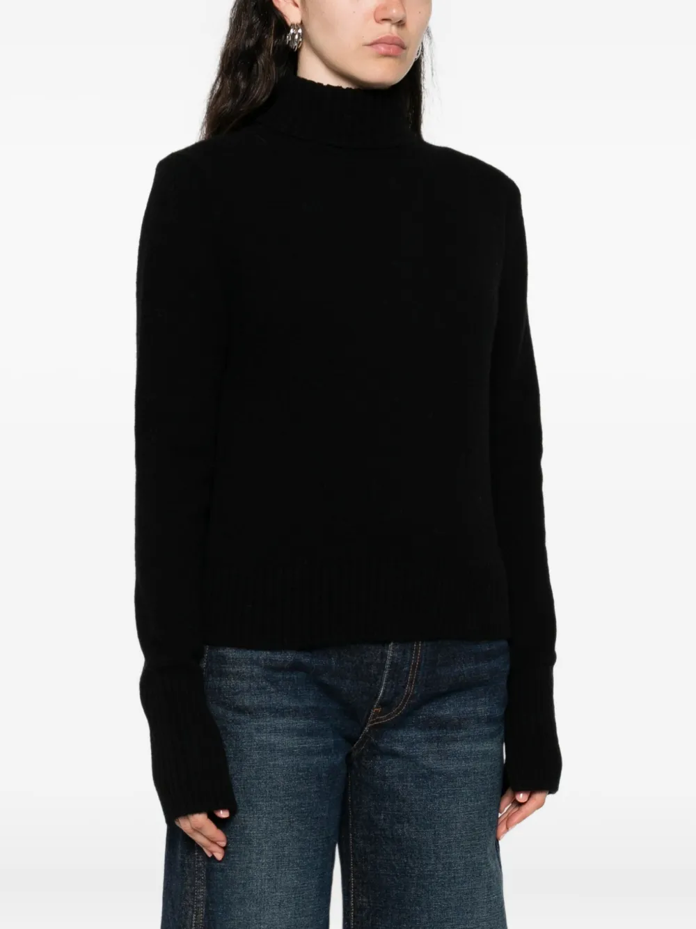 Carven Buttoned Cardigan In Black