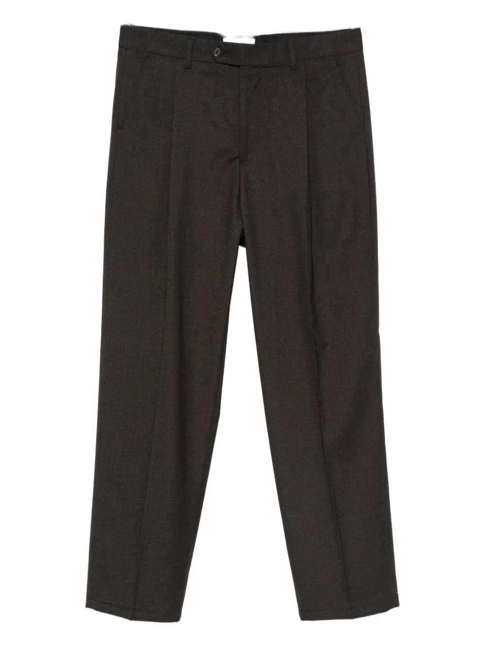 MARSEM pleated-front tailored trousers | Brown | Image 1