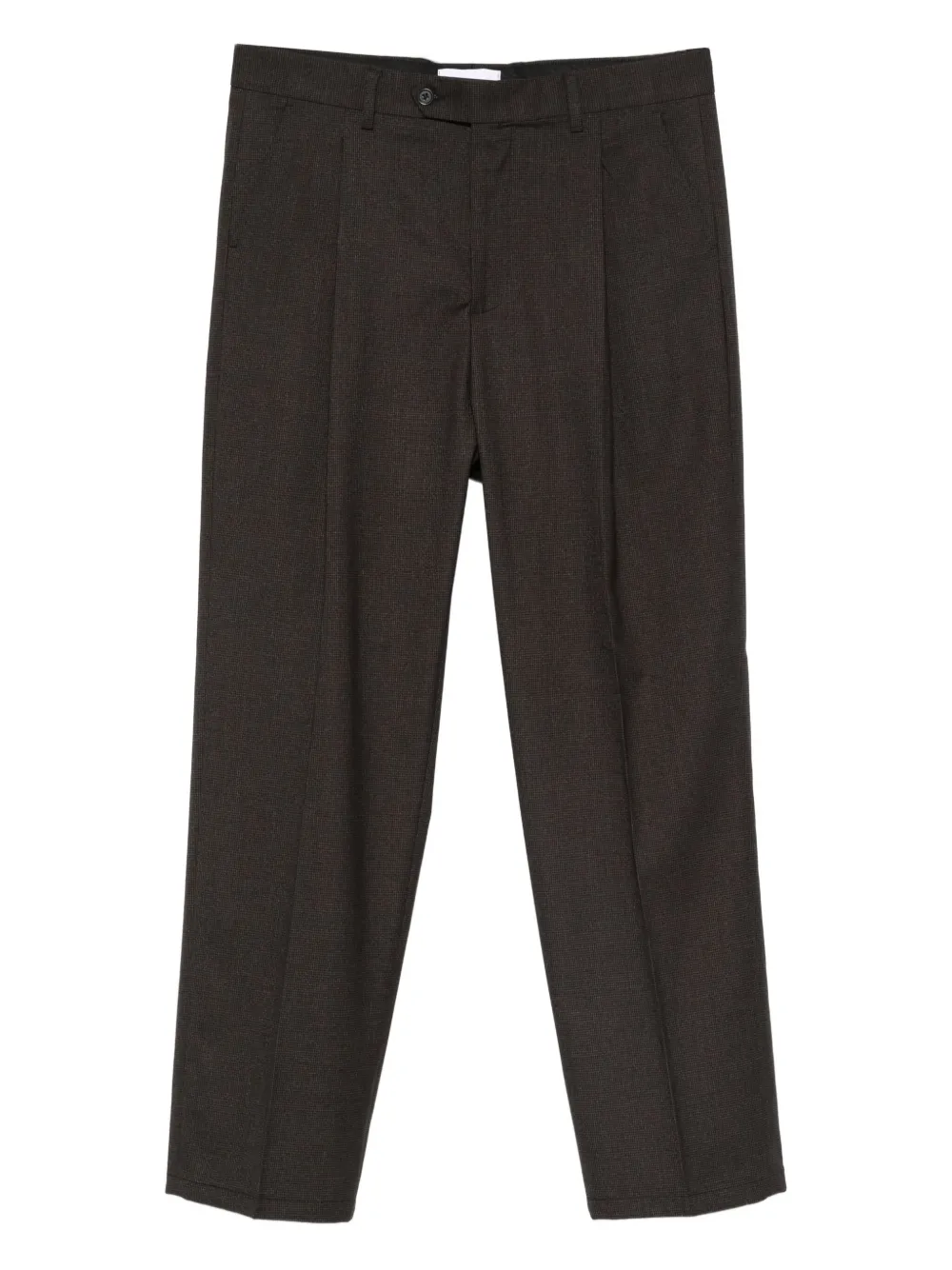 MARSEM pleated-front tailored trousers | Brown | Image 1