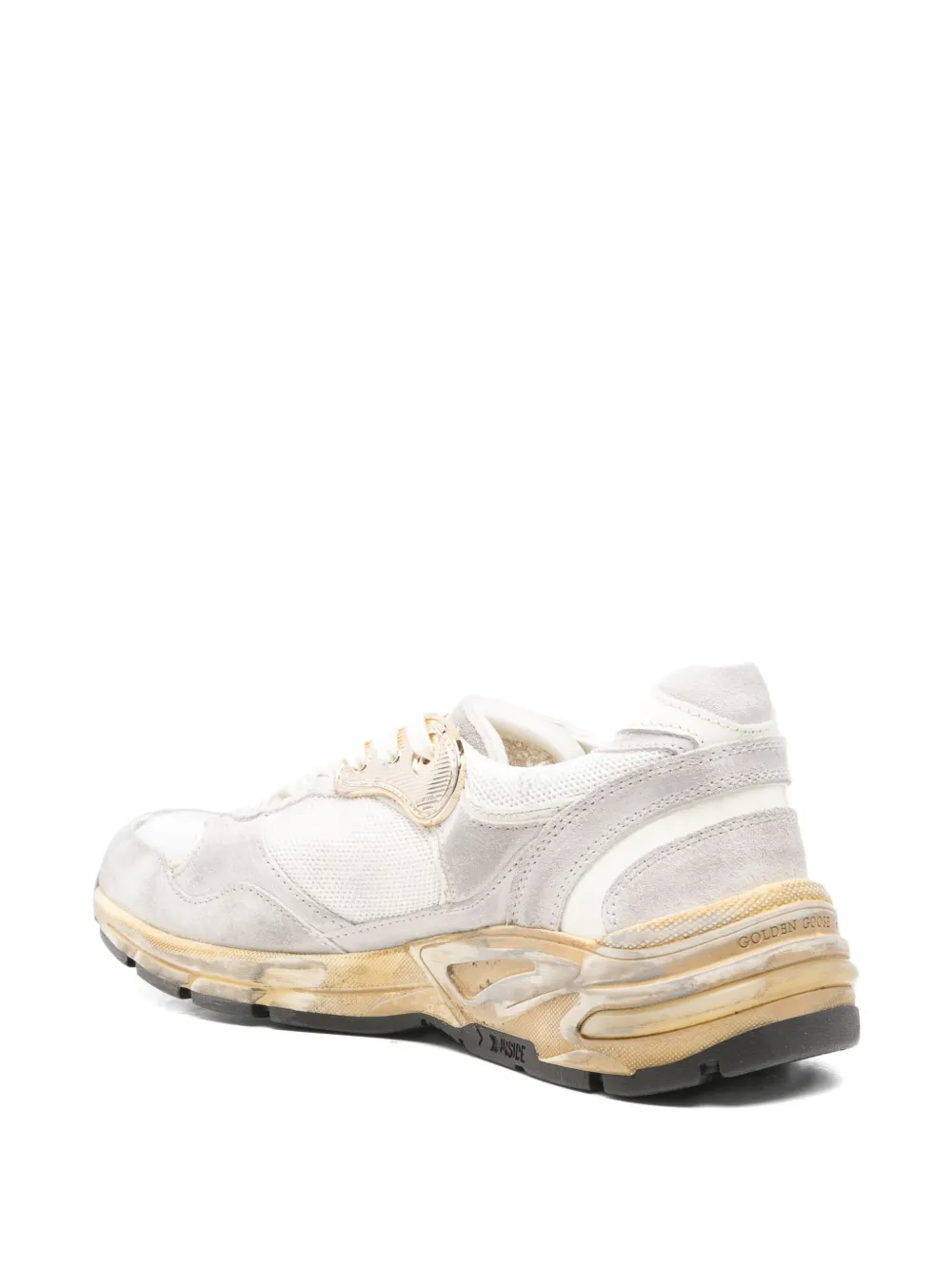 Golden Goose Running Dad Sneakers In Neutral