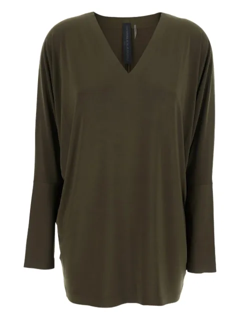 Norma Kamali V-neck top