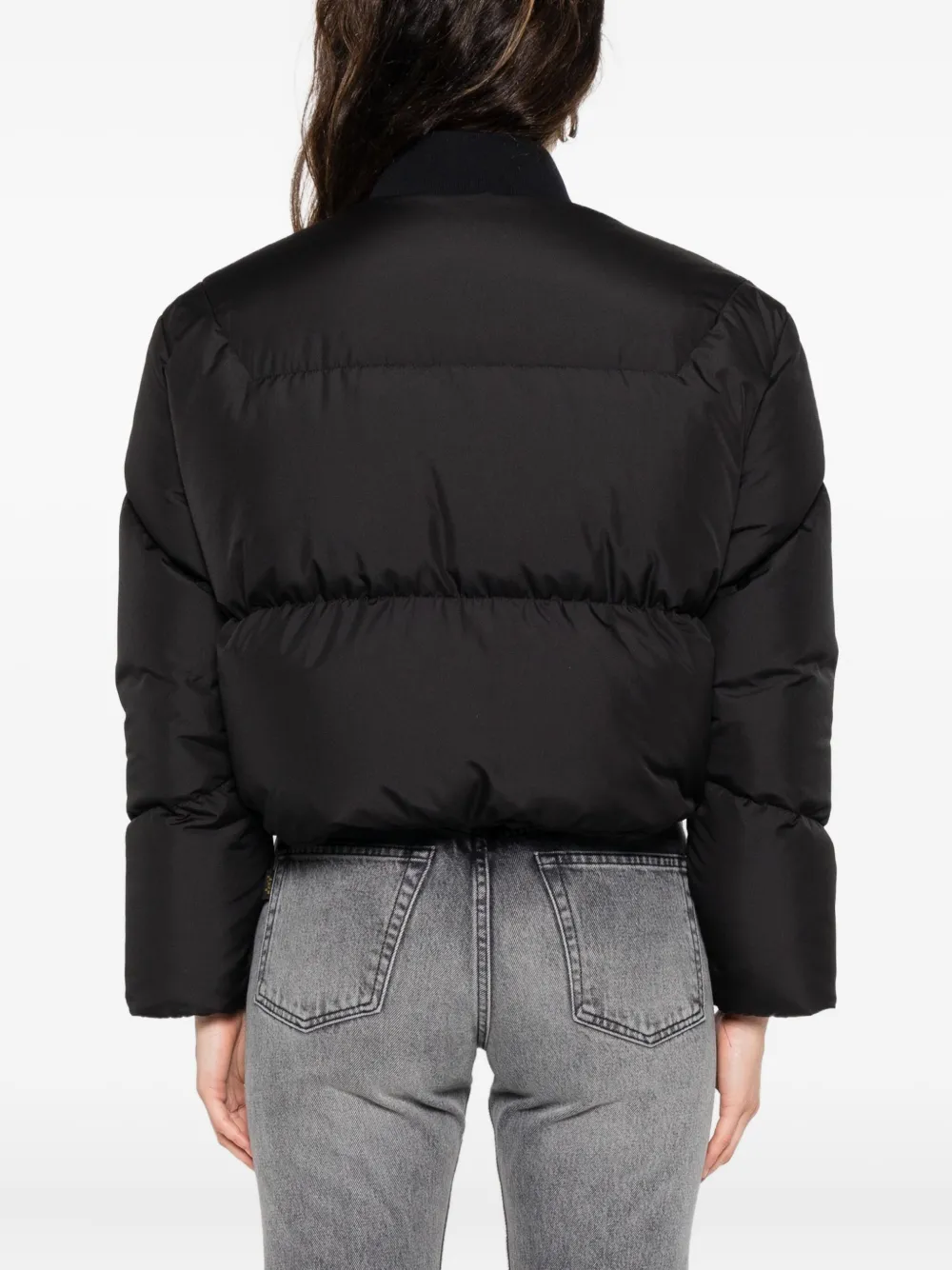 Khrisjoy Quilted Bomber Jacket In Black