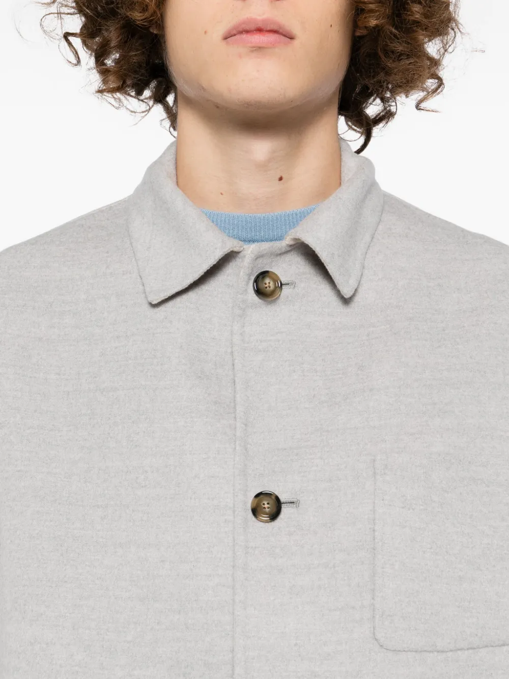 Lardini ウール ジャケット | グレー | FARFETCH JP