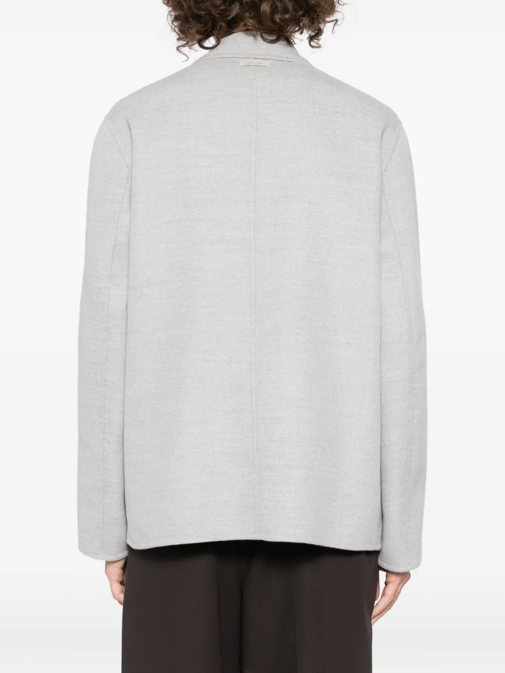 Lardini Wollen jack Grijs