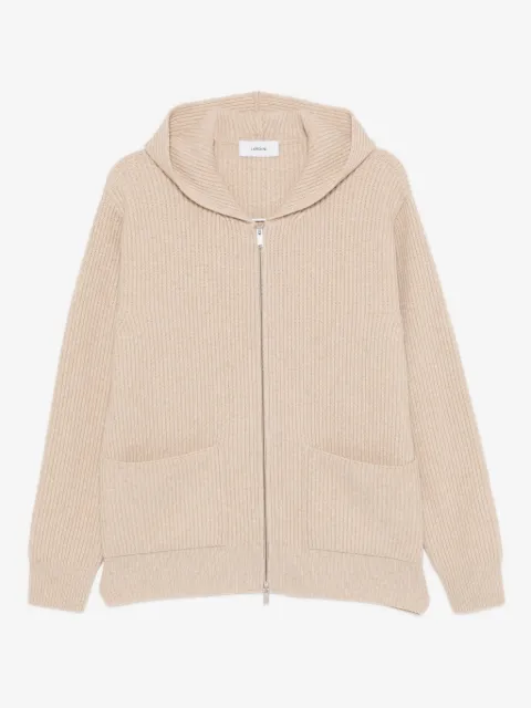 Lardini cardigan à capuche