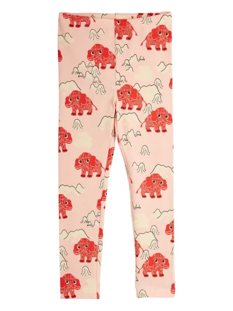Mini Rodini elephant-print leggings