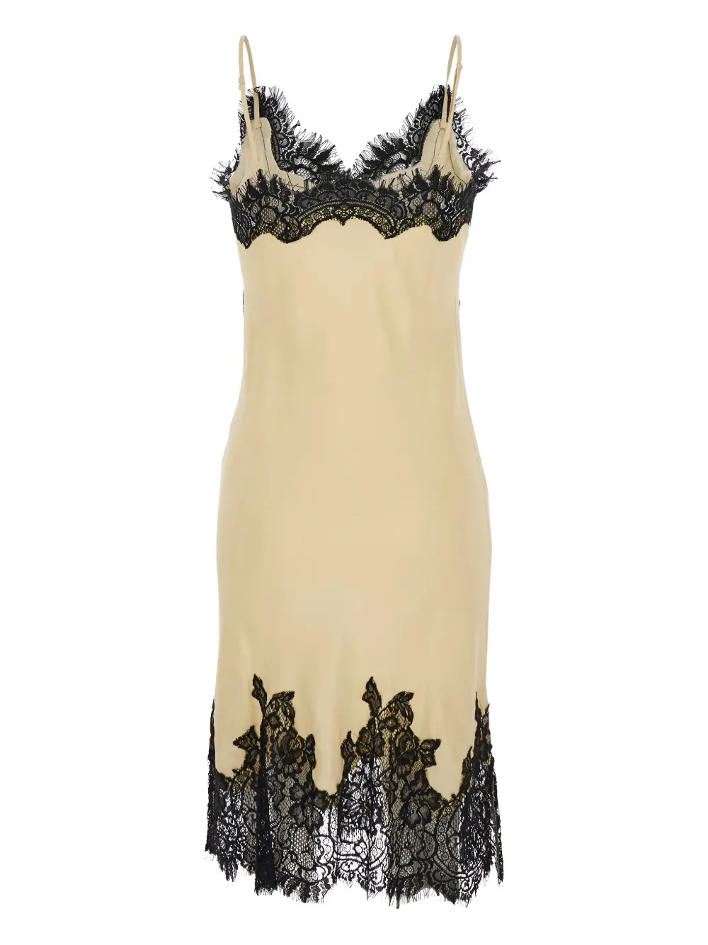 Gold Hawk Midi-jurk - Beige