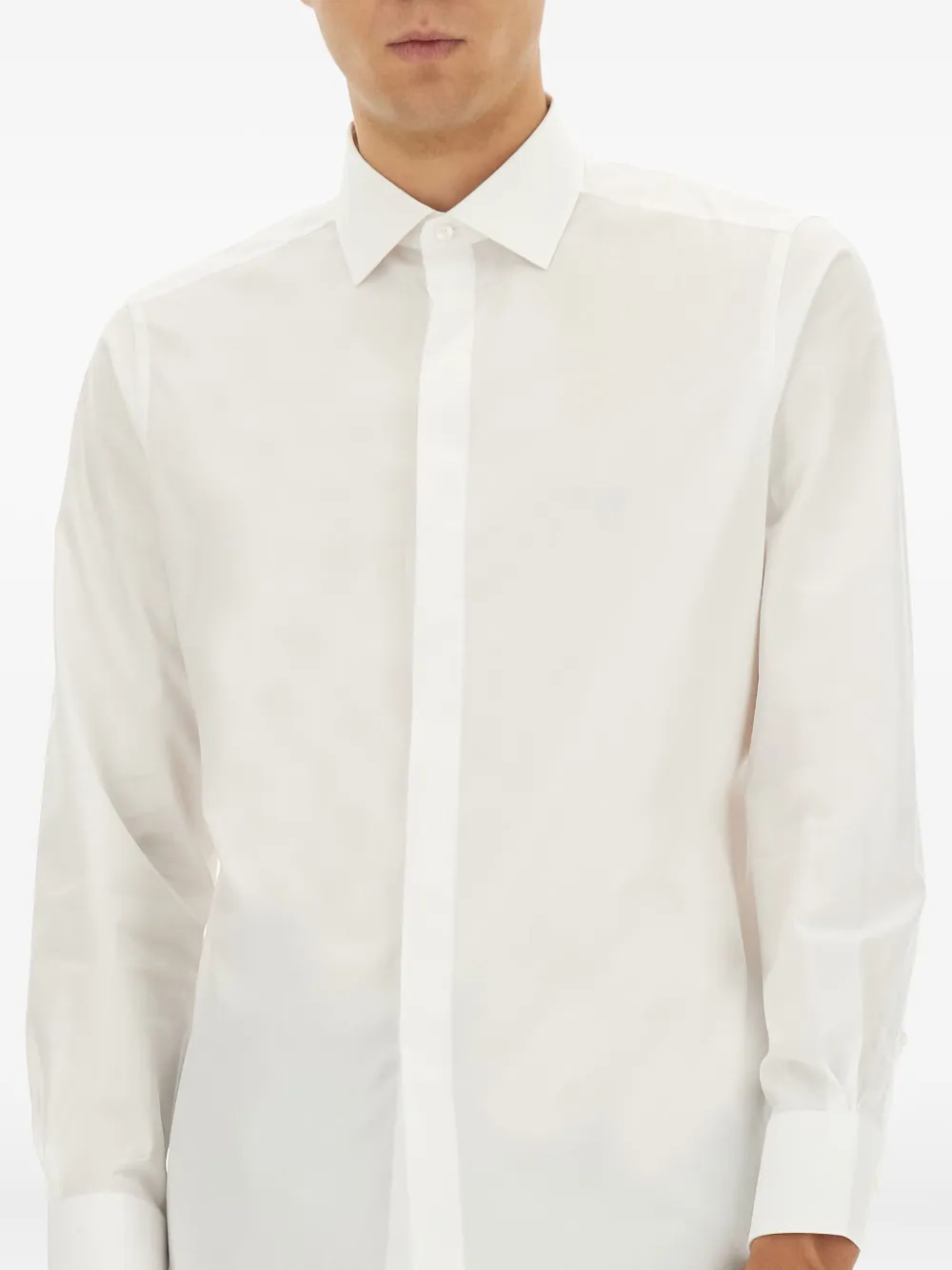 Zegna Overhemd met kraag Wit